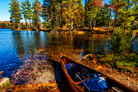 DSC_0097- Canoe On Lowell  Lake Vermont