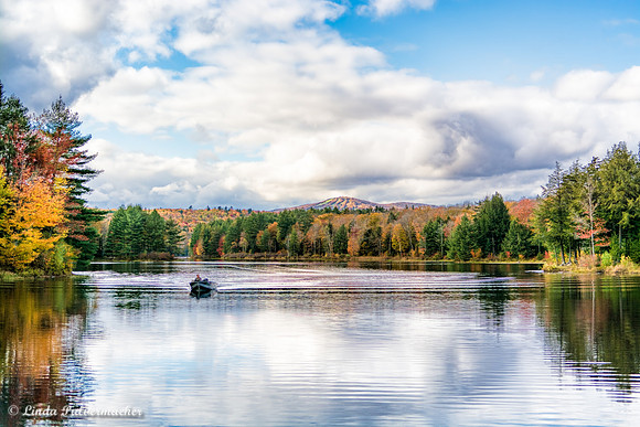 _DSC1517-Bass Fishing On meadow Pond In Fall