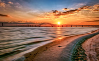 DSC_0105-Warm Sunset Cap Tree bridge