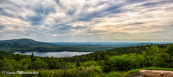 P6080852-Panorama Cadillac Mountain Acadia National Park Maine