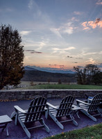 PB021015- Blue Ridge Mountains At Sunset